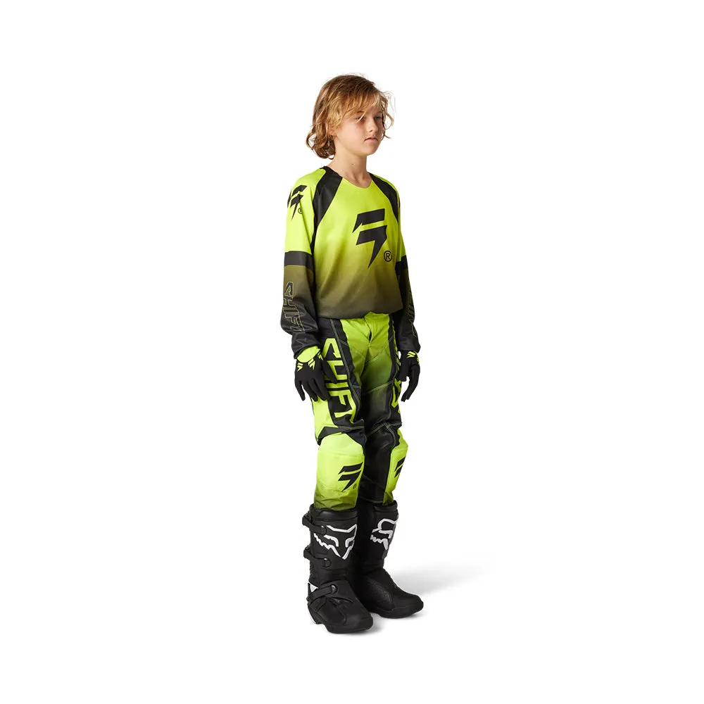 SHIFT YOUTH WHITE LABEL PANTS  POSN [FLO YELLOW]