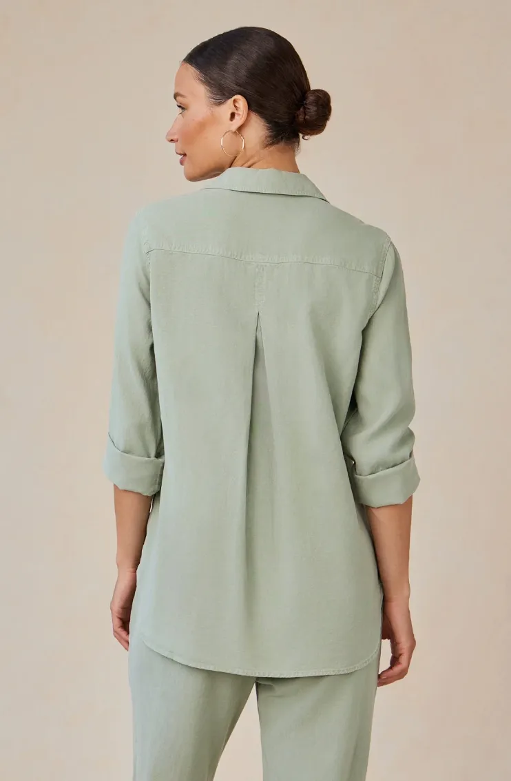 Shirt Tail Button Down Shirt