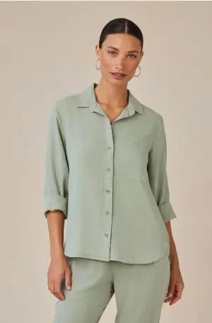 Shirt Tail Button Down Shirt