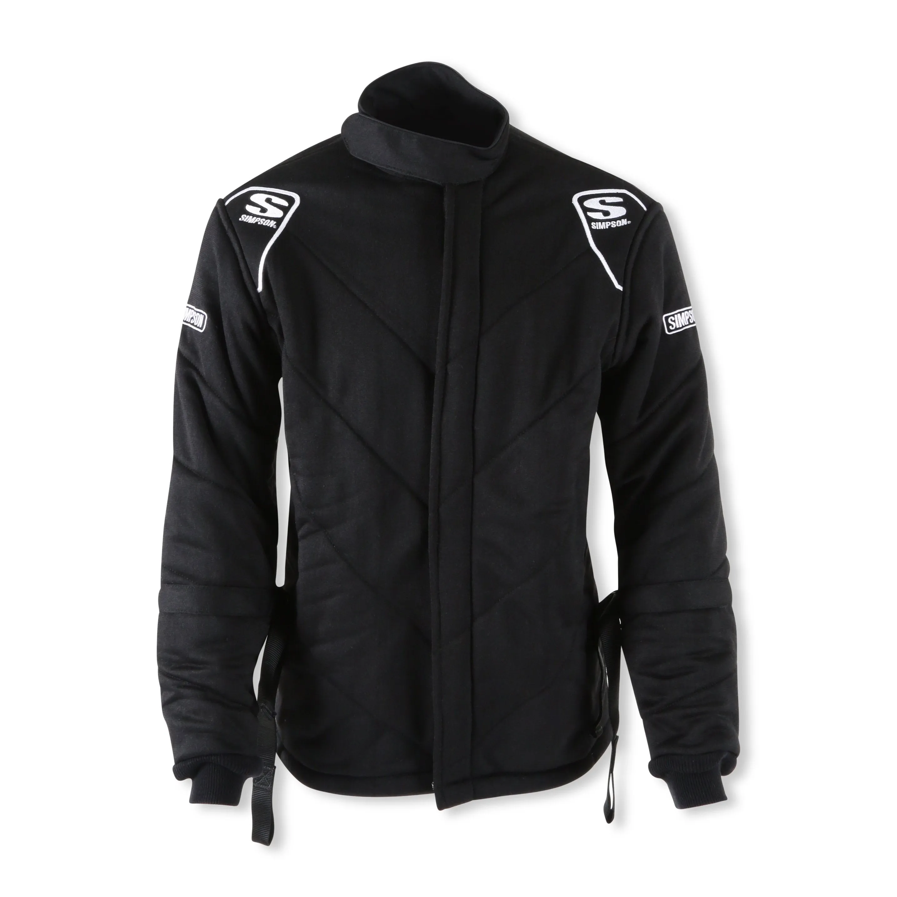 Simpson Racing Drag 5G SFI 15 Jacket w/ arm restraints Black MDMedium - Black