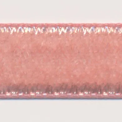 Single-Face Velveteen Ribbon #57 Rose Tendre