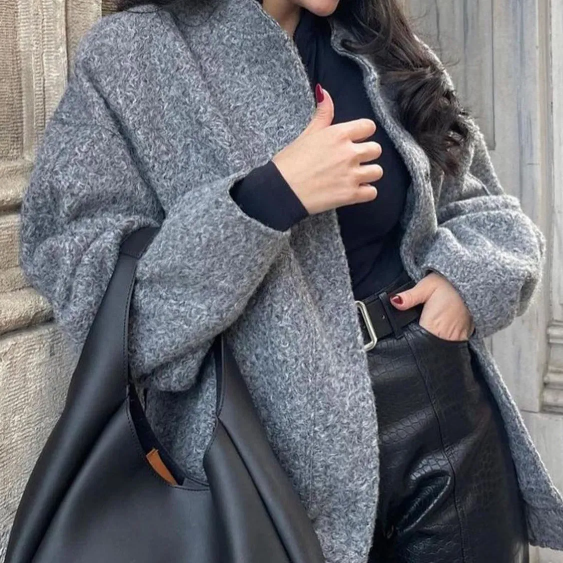 Snap Down Bomber Jacket