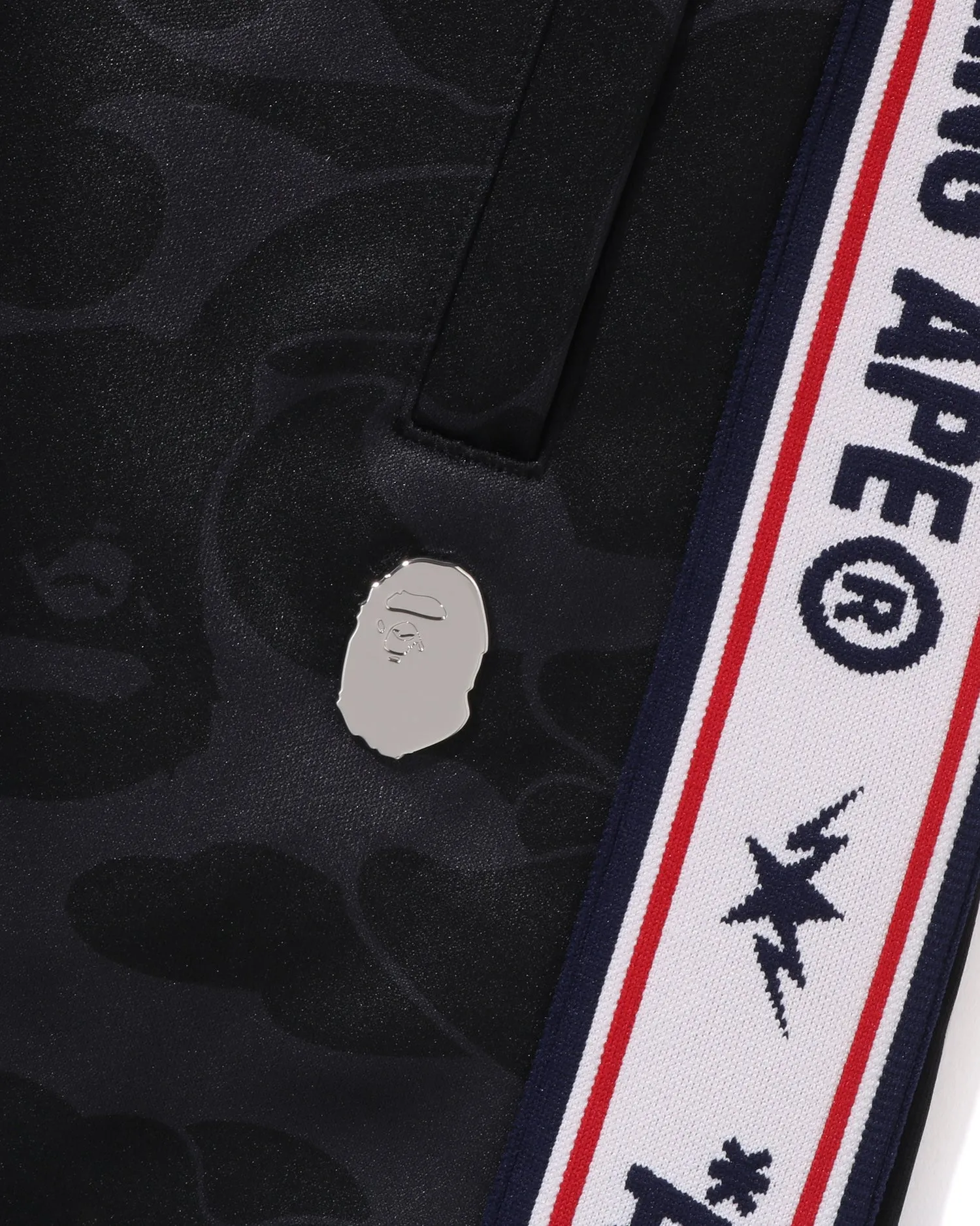 Solid Camo One Point Relaxed Fit Sweatpants