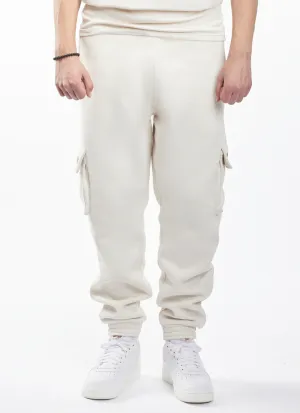 Soulside Herren Cargo Jogginghose - Basic Cargo Soul - Coconnut Milk