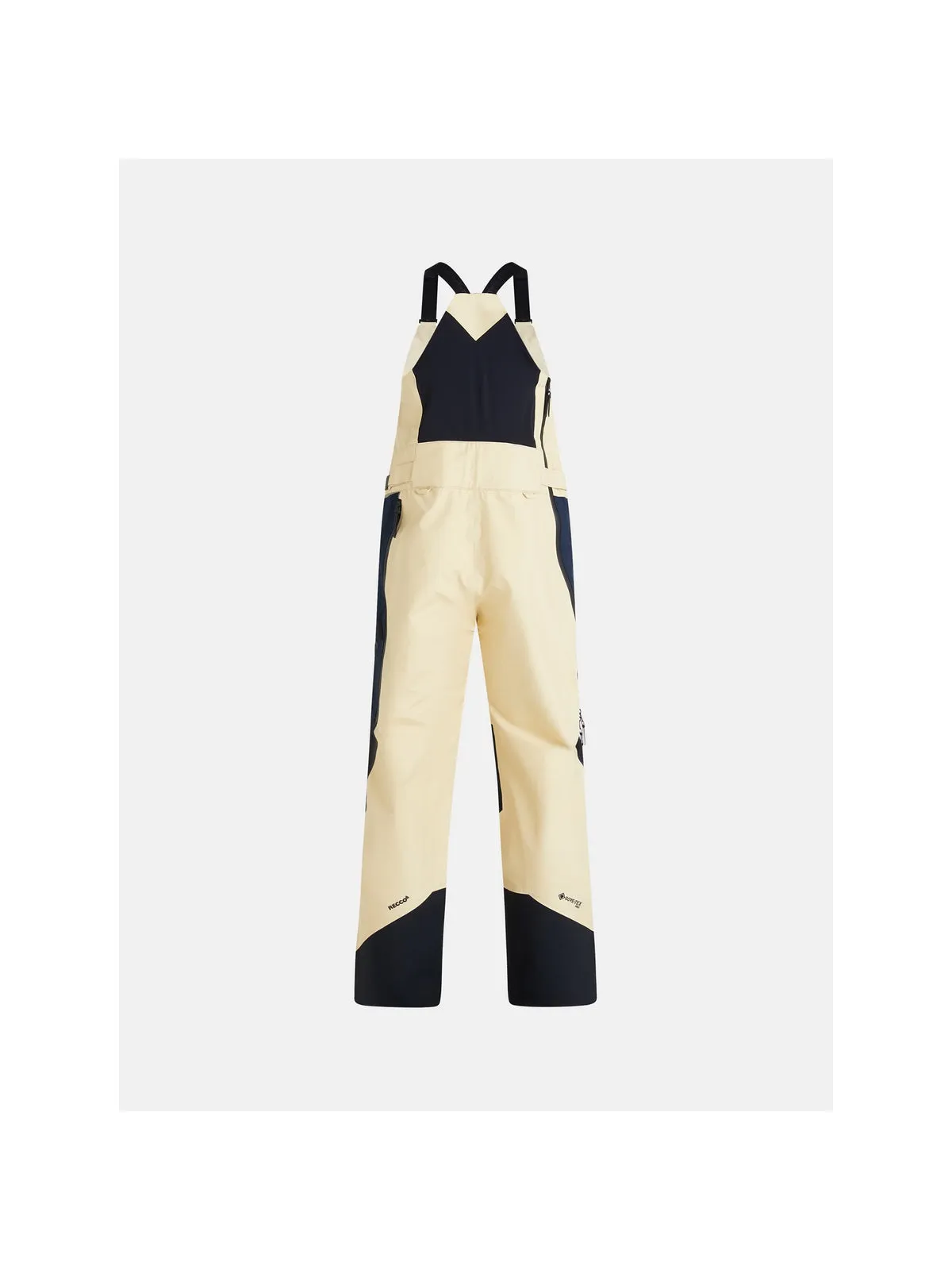 Spodnie narciarskie Peak Performance W Vertical GoreTex Pro B beżowy
