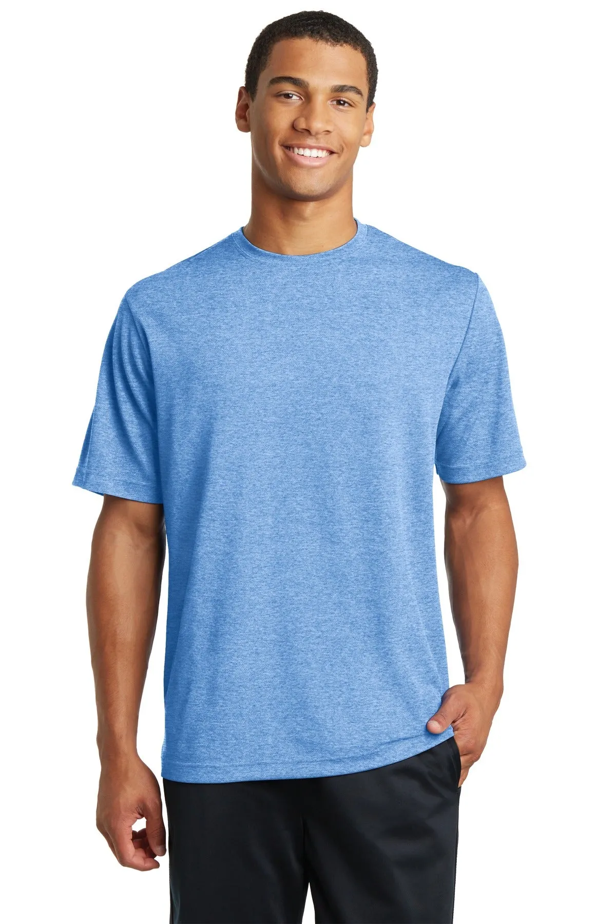 Sport-Tek PosiCharge RacerMesh Tee. ST340 True Royal Heather