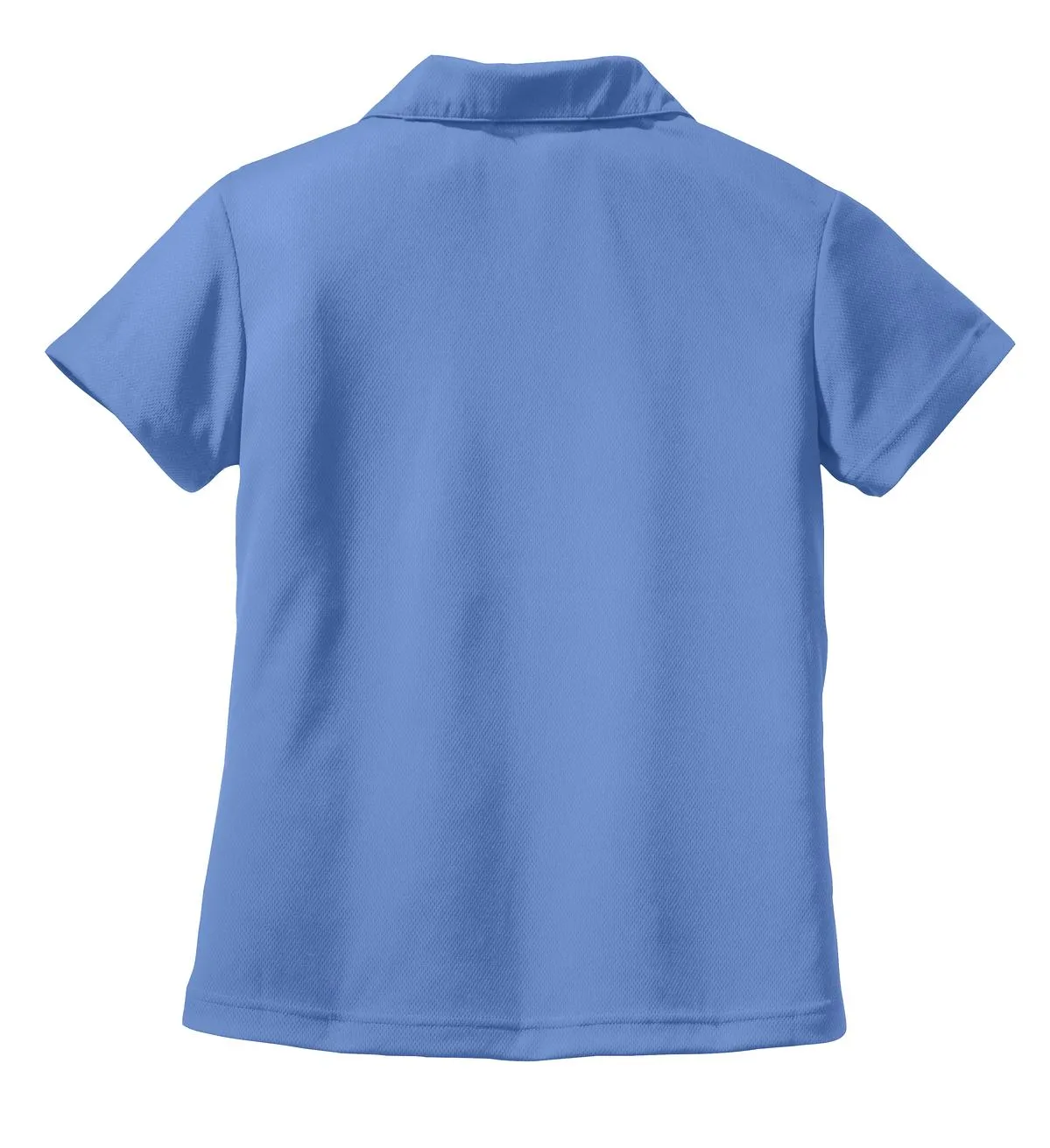 Sport-Tek Women's Dri-Mesh V-Neck Polo.  L469 Blueberry