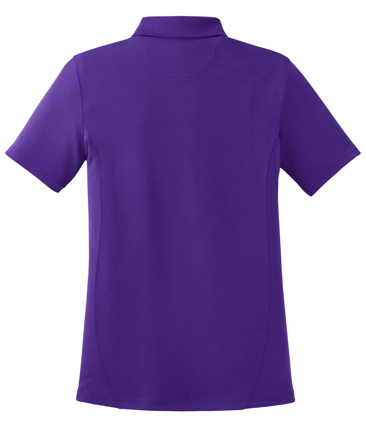 Sport-Tek Women's Dry Zone Raglan Accent Polo. L475 Purple