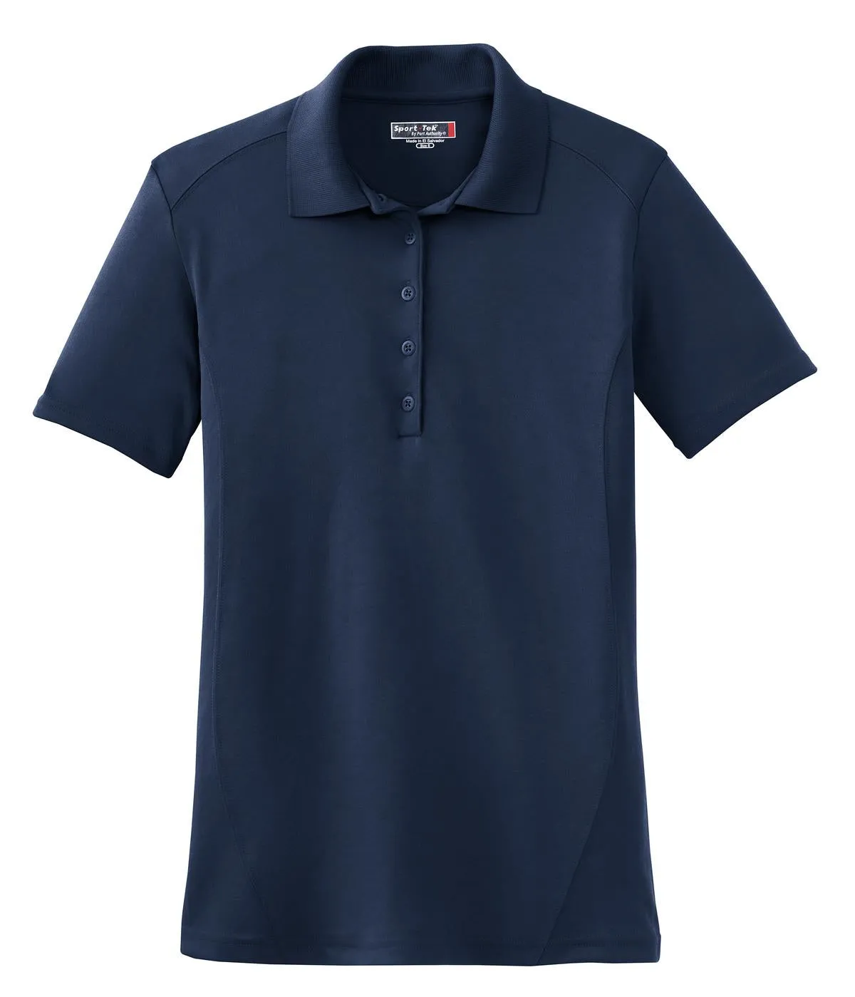 Sport-Tek Women's Dry Zone Raglan Accent Polo. L475 True Navy