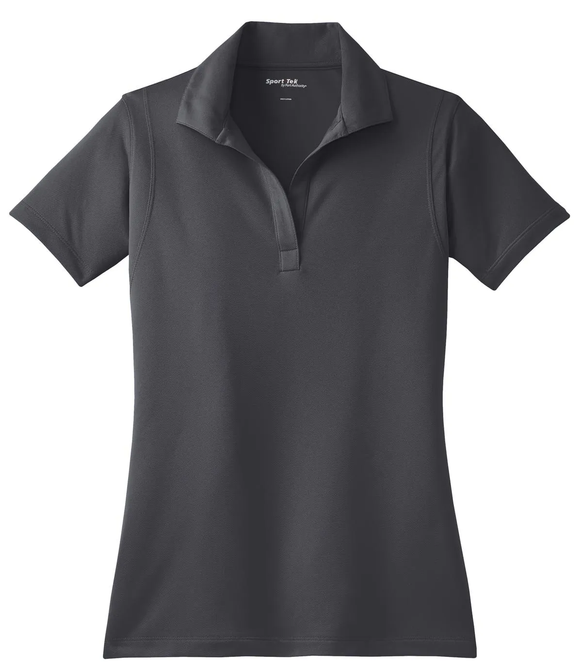 Sport-Tek Women's Micropique Sport-Wick Polo. LST650 Iron Grey