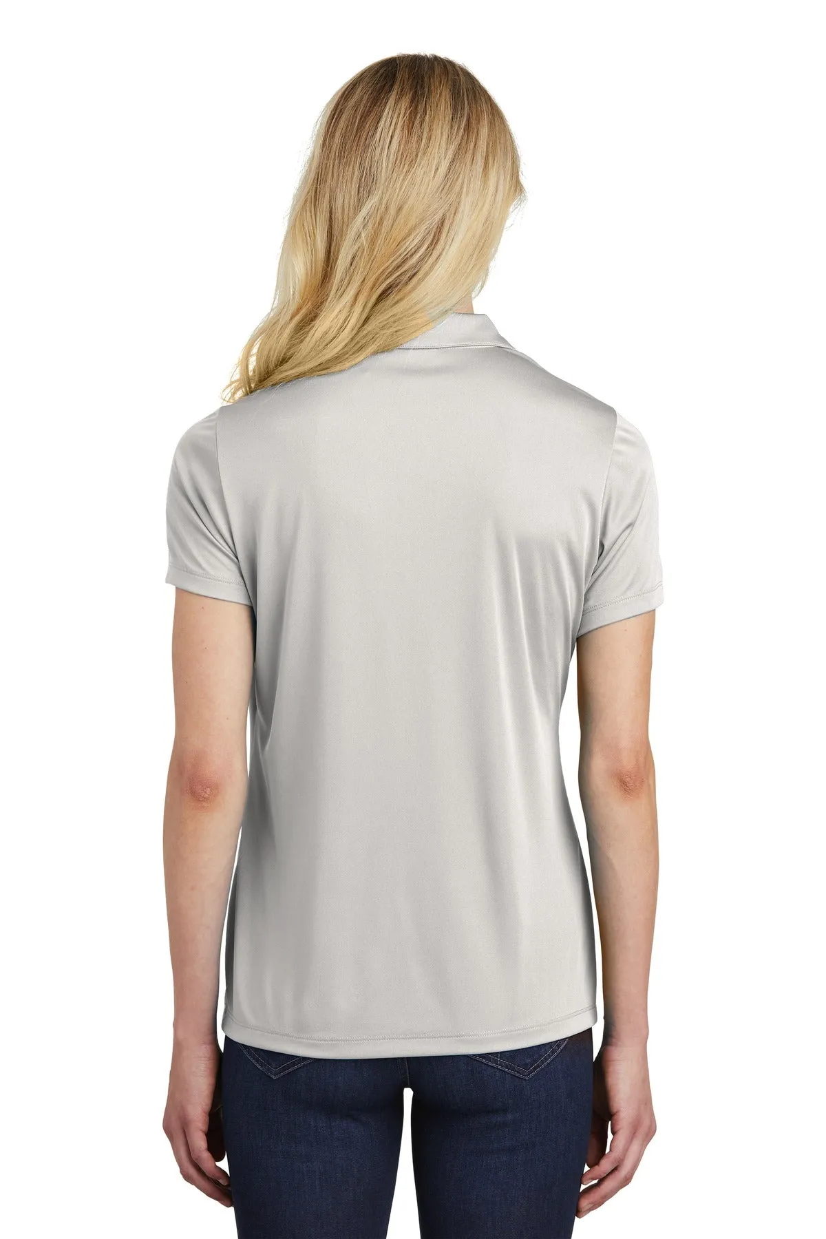Sport-Tek  Women's PosiCharge  Competitor  Polo. LST550 Silver