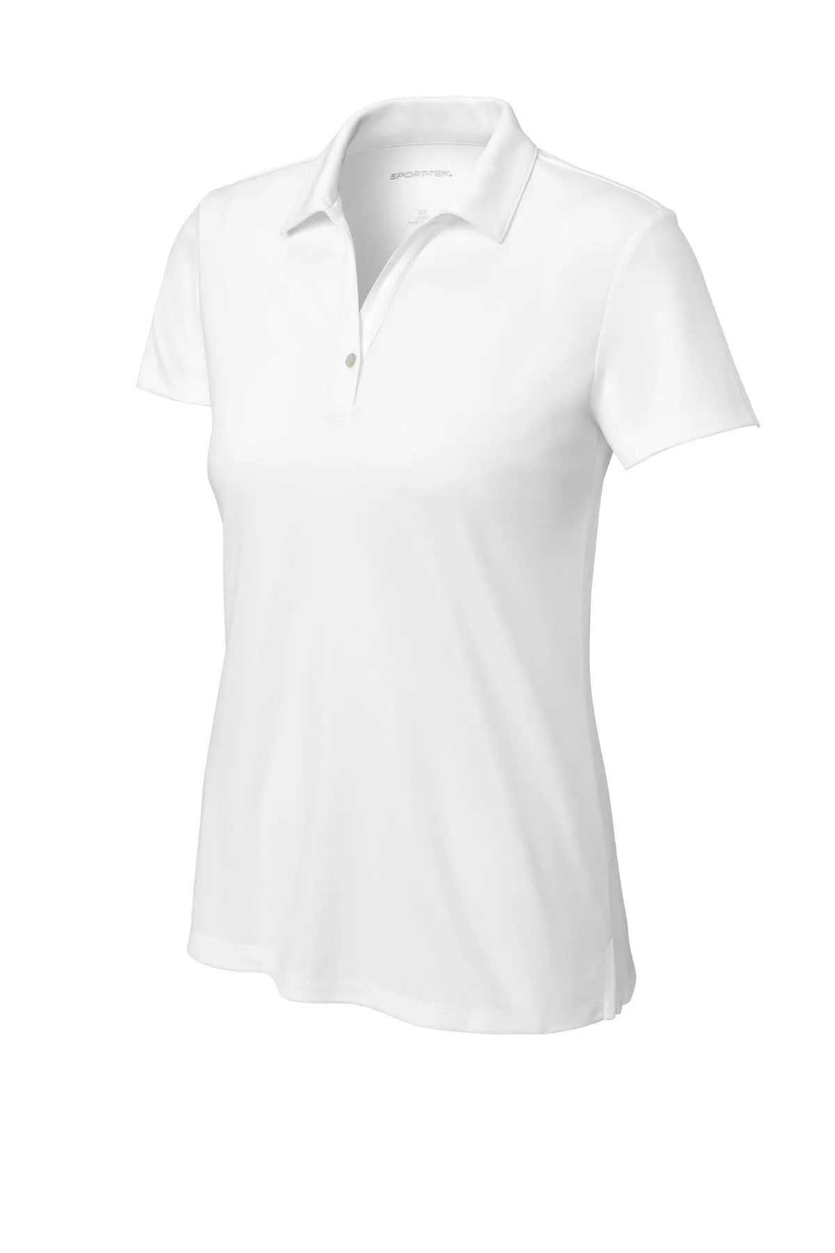 Sport-Tek Women's UV Micropique Polo LST740 White