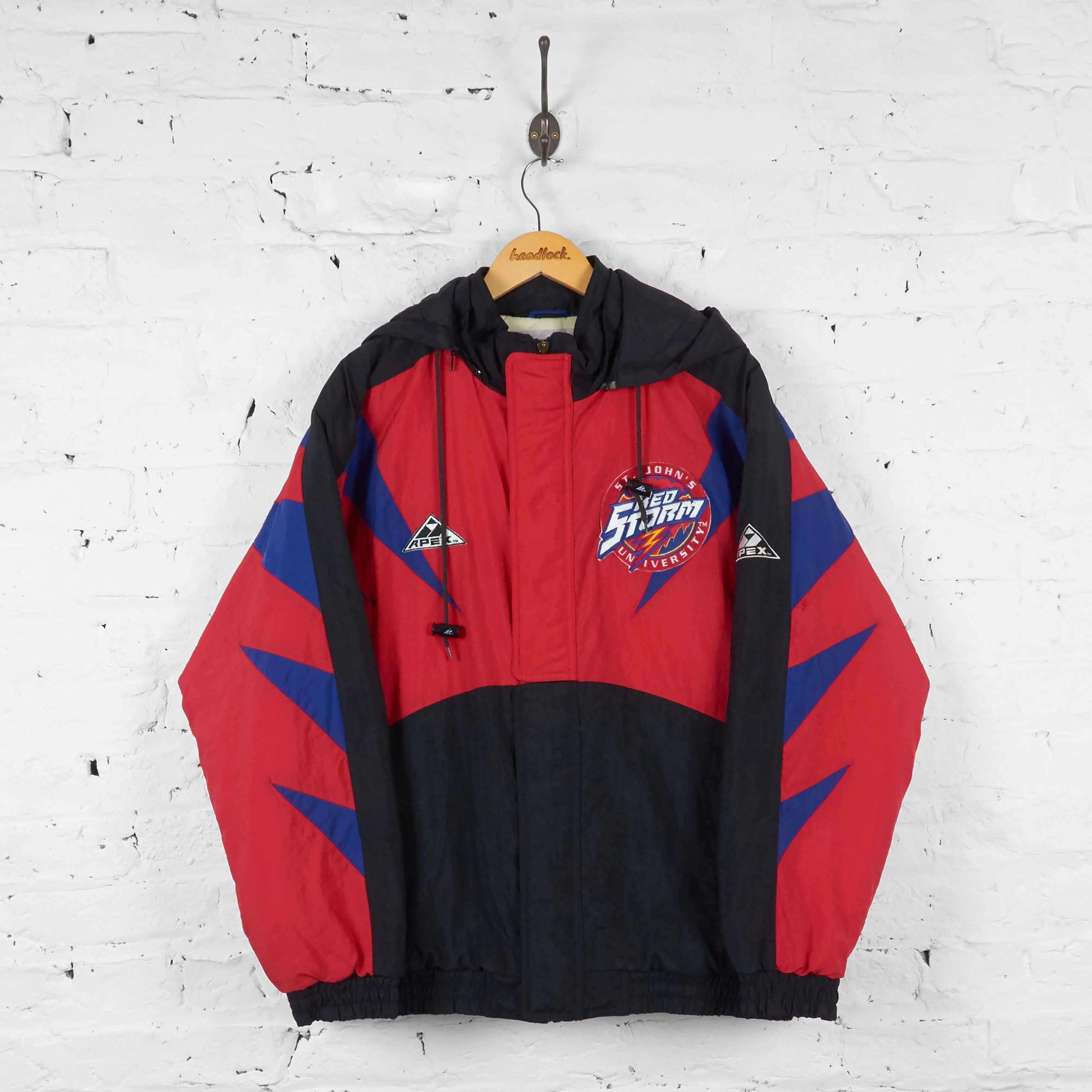 St Johns University Red Storm Basketball Jacket - Red - L