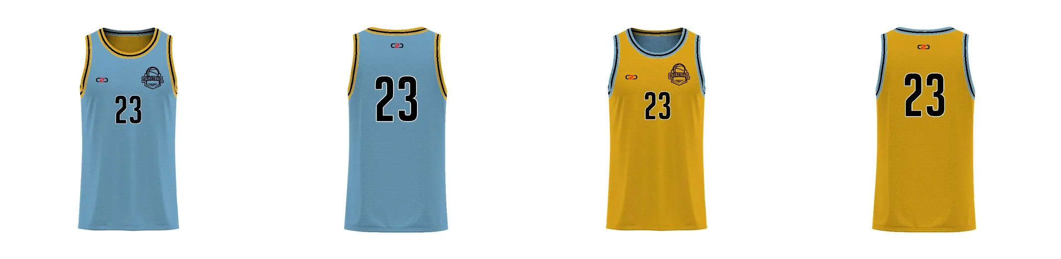 STANDARD Core Reversible Basketball Singlet Design Your Own