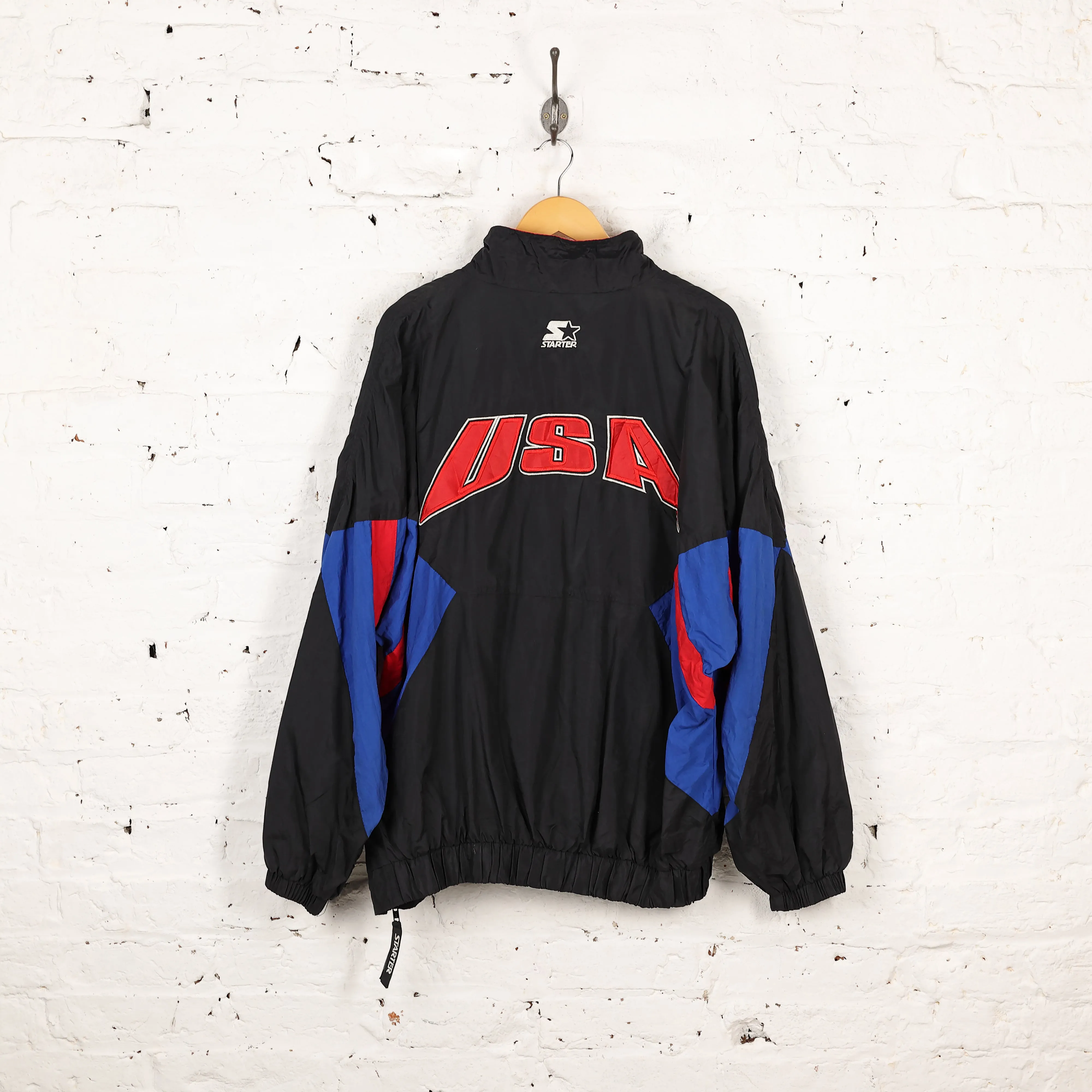 Starter Atlanta 1996 Olympic Team USA Starter Jacket - Black - XL