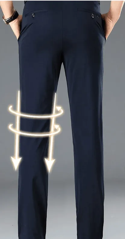 Stilvoll & Stretch: Herrenhose mit perfekter Passform