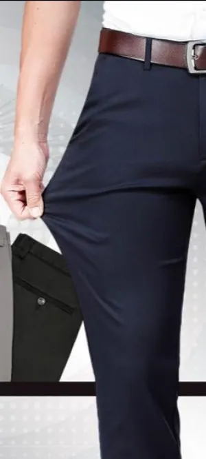 Stilvoll & Stretch: Herrenhose mit perfekter Passform