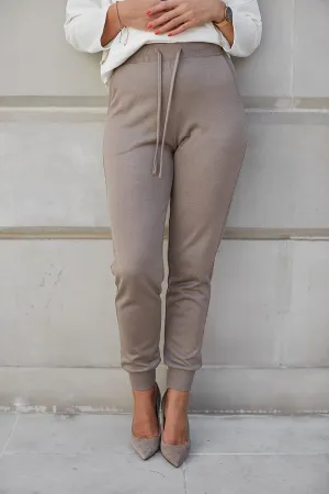 Stretch Fit Luxury Track Trousers