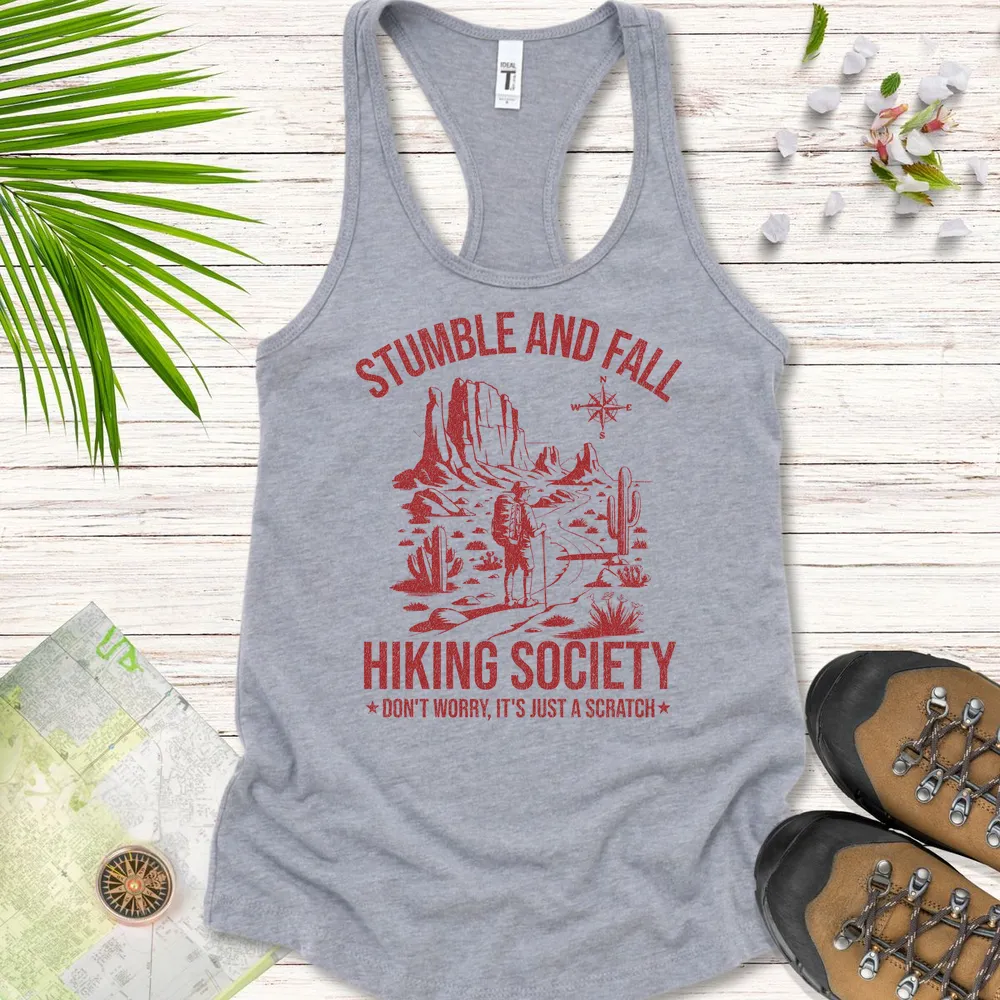 Stumble And Fall Hiking Society Women's Tank Top
