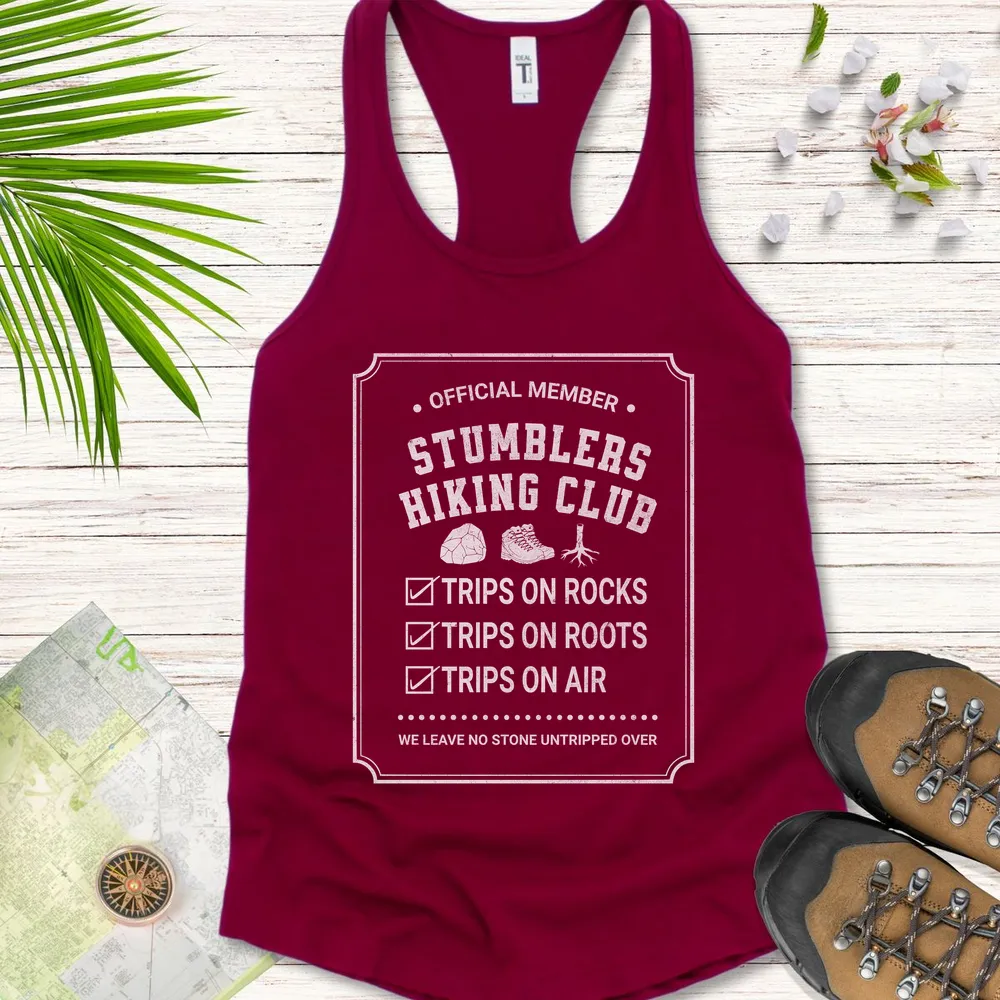 Stumblers Hiking Club Women's Tank Top
