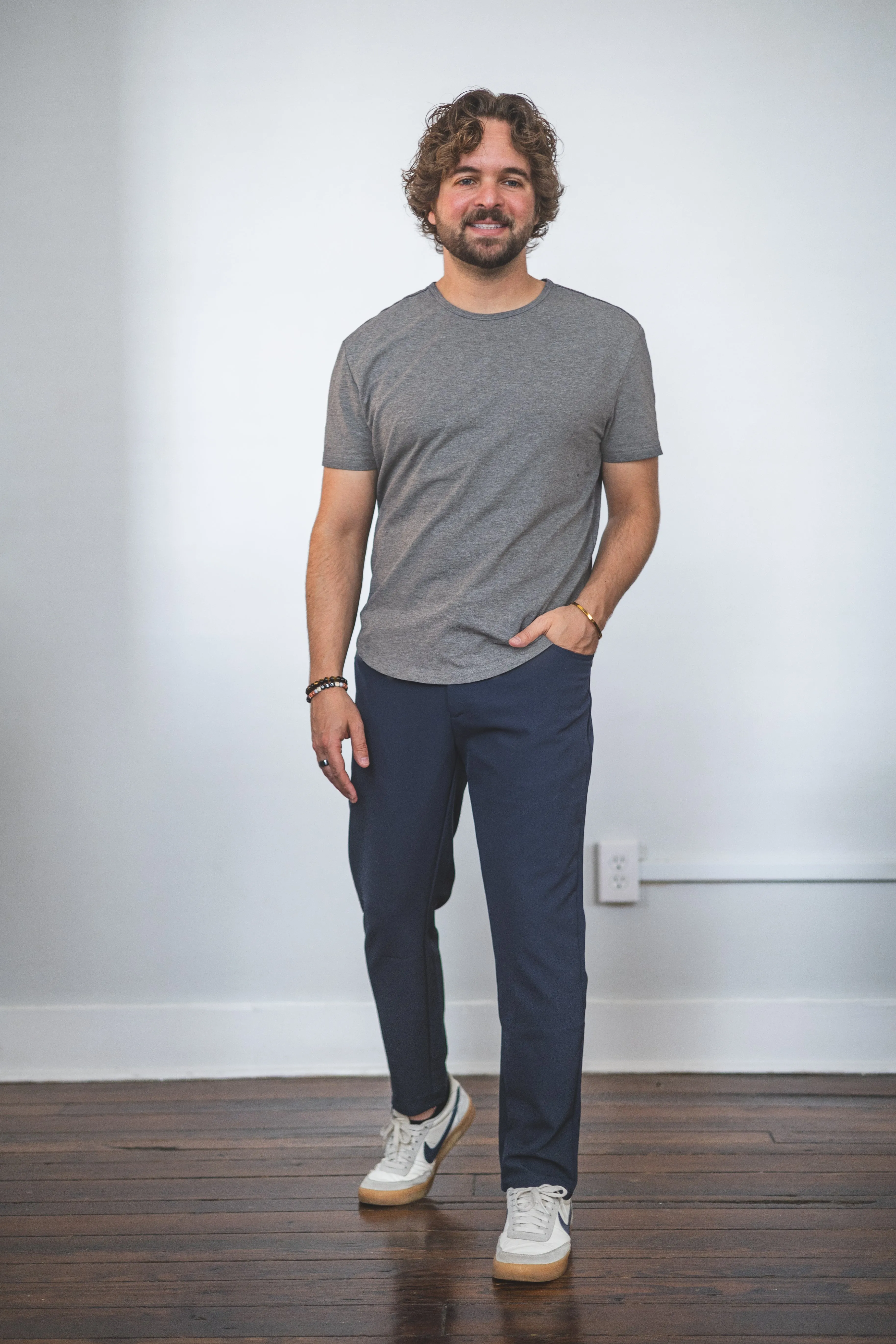 Super Stretch Performance Pants 5 Pocket Navy