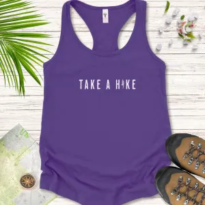 Take A Hike Pine Tree Women's Tank Top