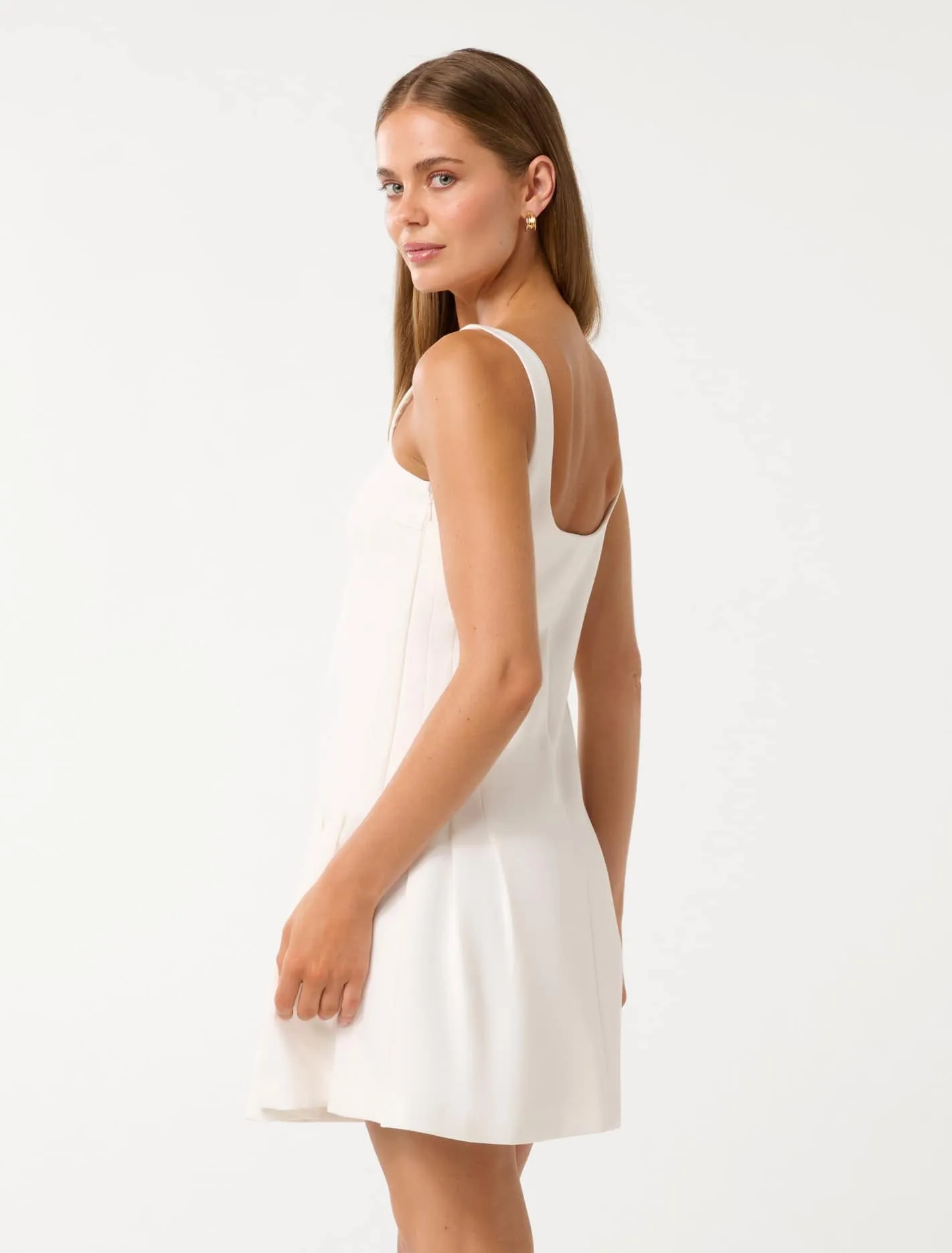 Tanya Pleated Mini Dress