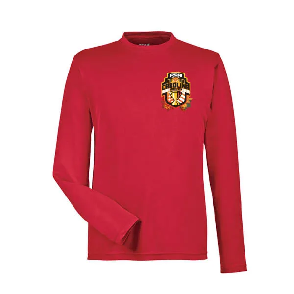 Team 365 Zone Performance Long Sleeve Shirts Carolina Harvest