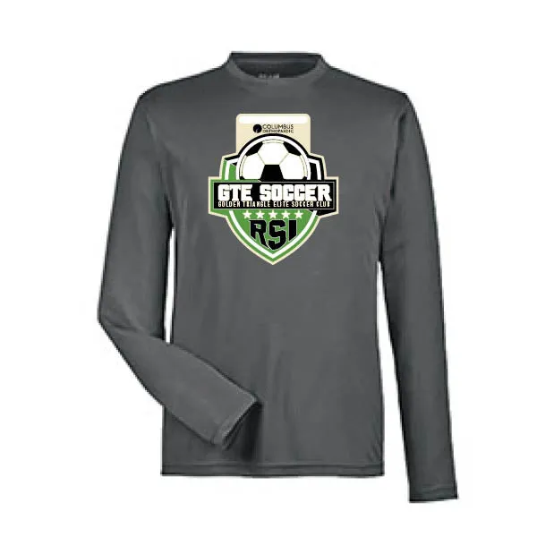 Team 365 Zone Performance Long Sleeve Shirts GTE Golden Triangle