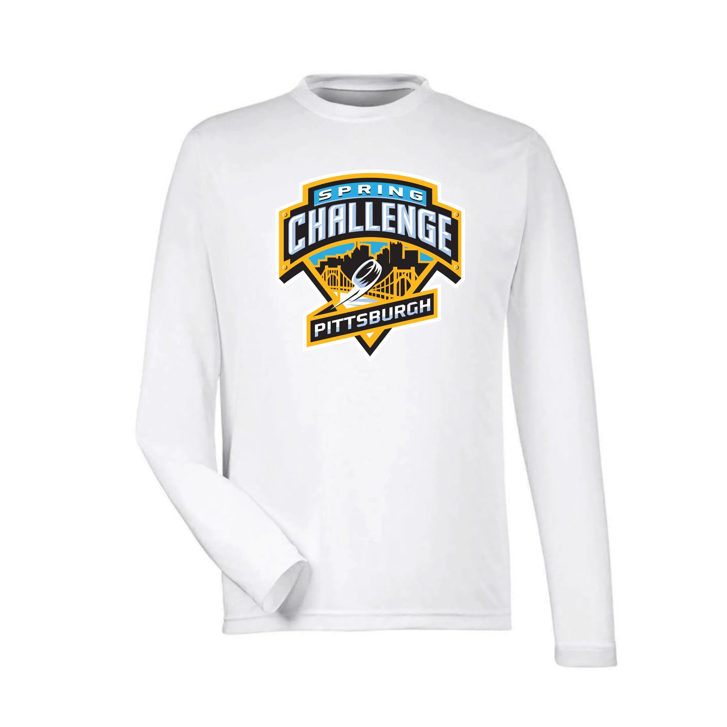 Team 365 Zone Performance Long Sleeve Shirts Pittsburgh Spring Challenge