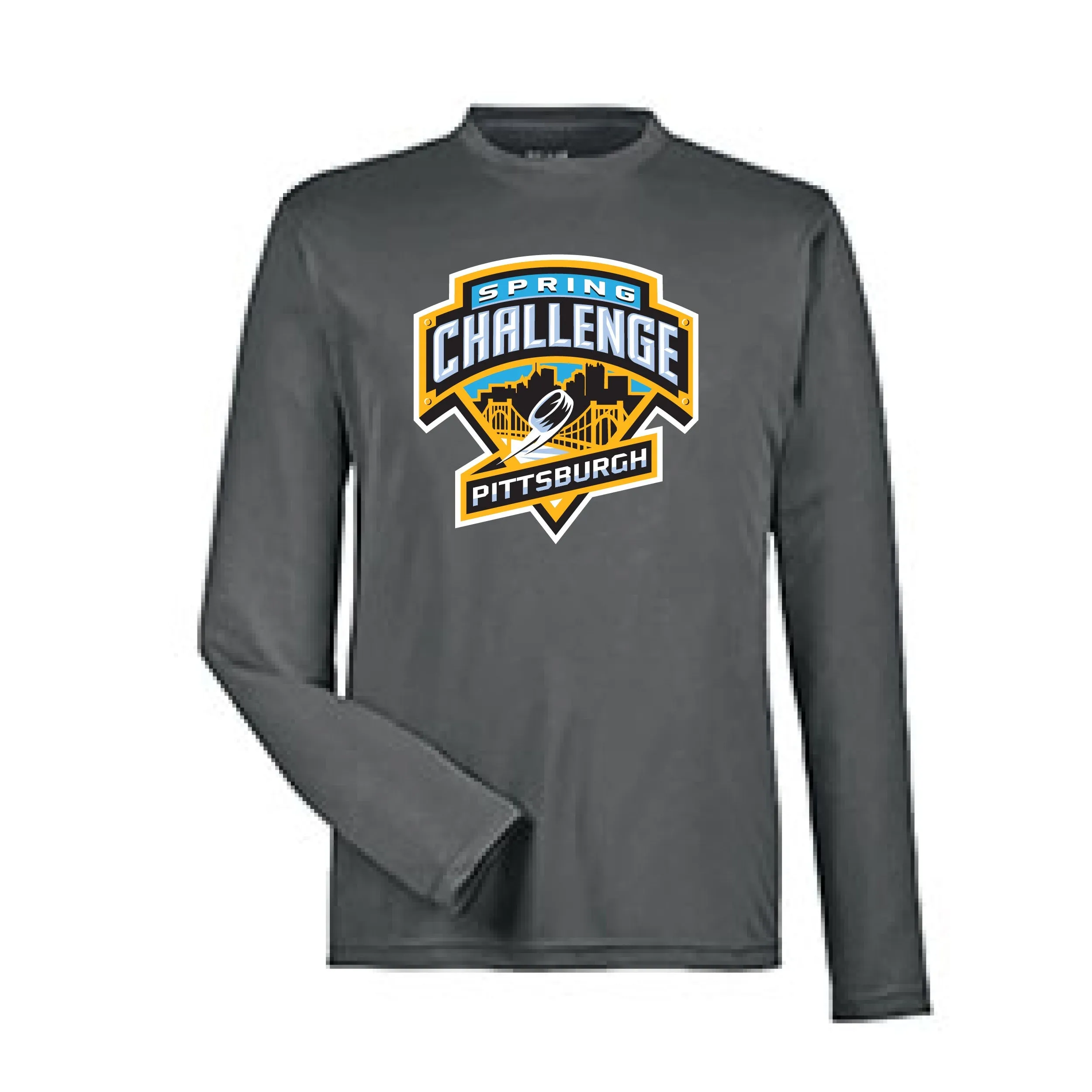 Team 365 Zone Performance Long Sleeve Shirts Pittsburgh Spring Challenge
