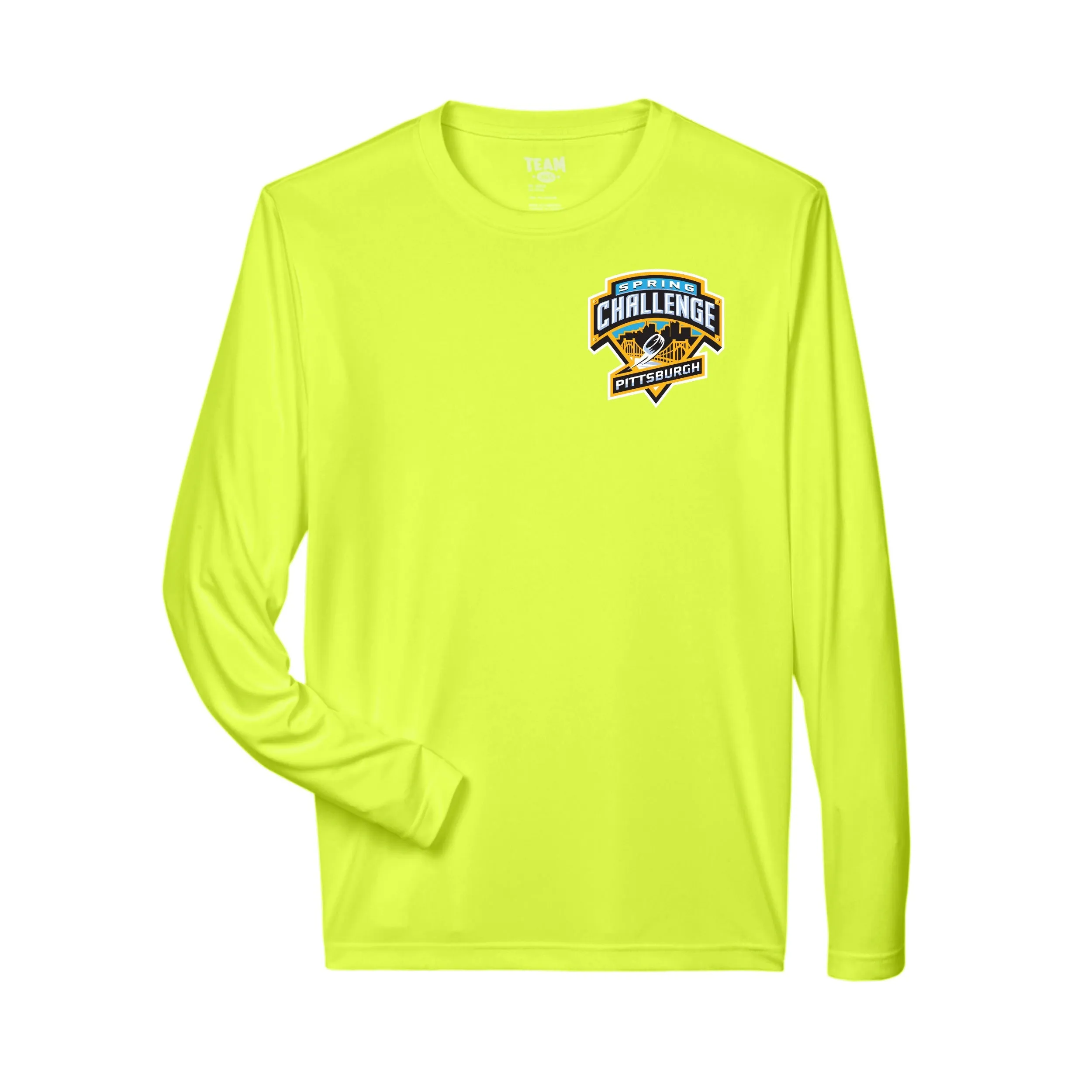 Team 365 Zone Performance Long Sleeve Shirts Pittsburgh Spring Challenge