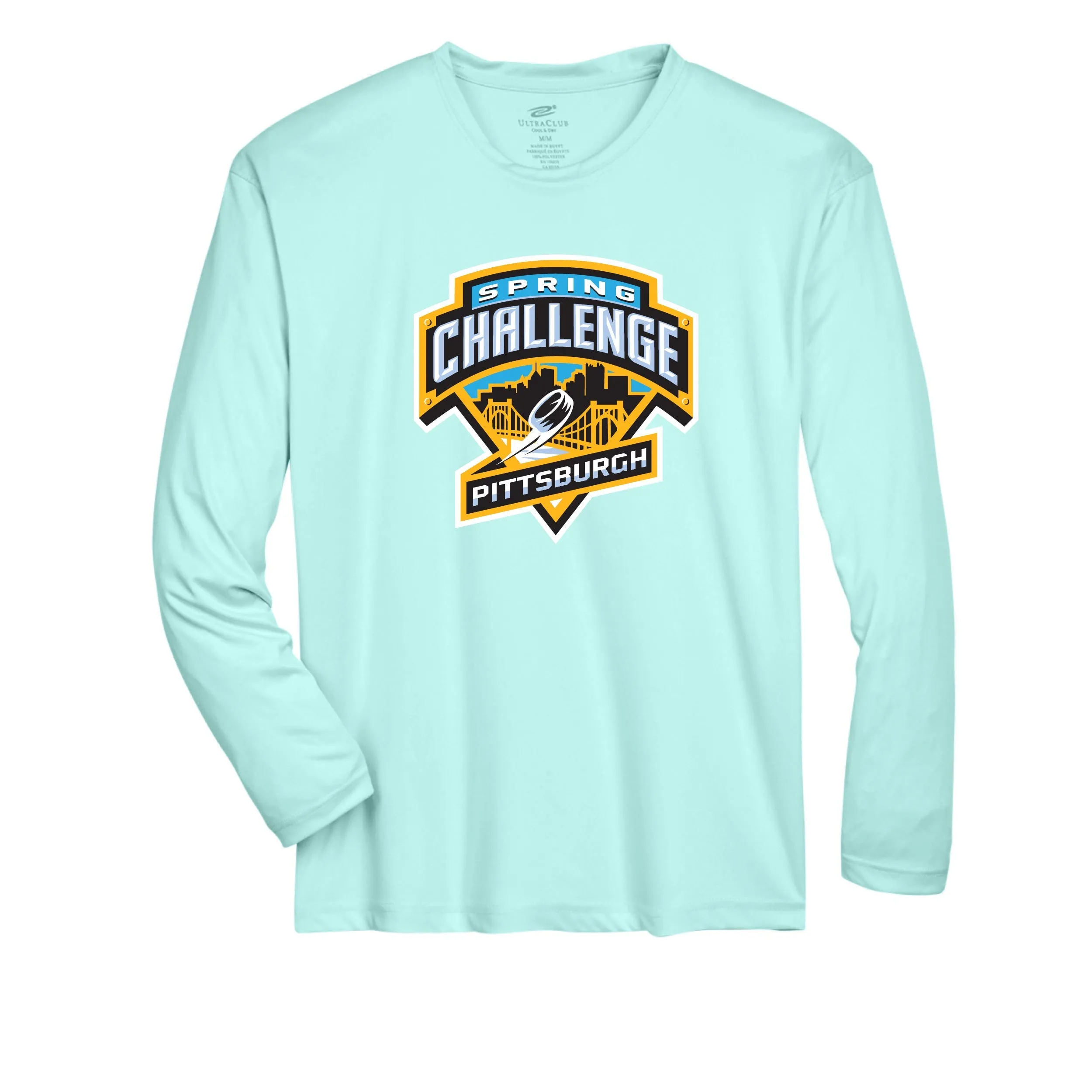 Team 365 Zone Performance Long Sleeve Shirts Pittsburgh Spring Challenge