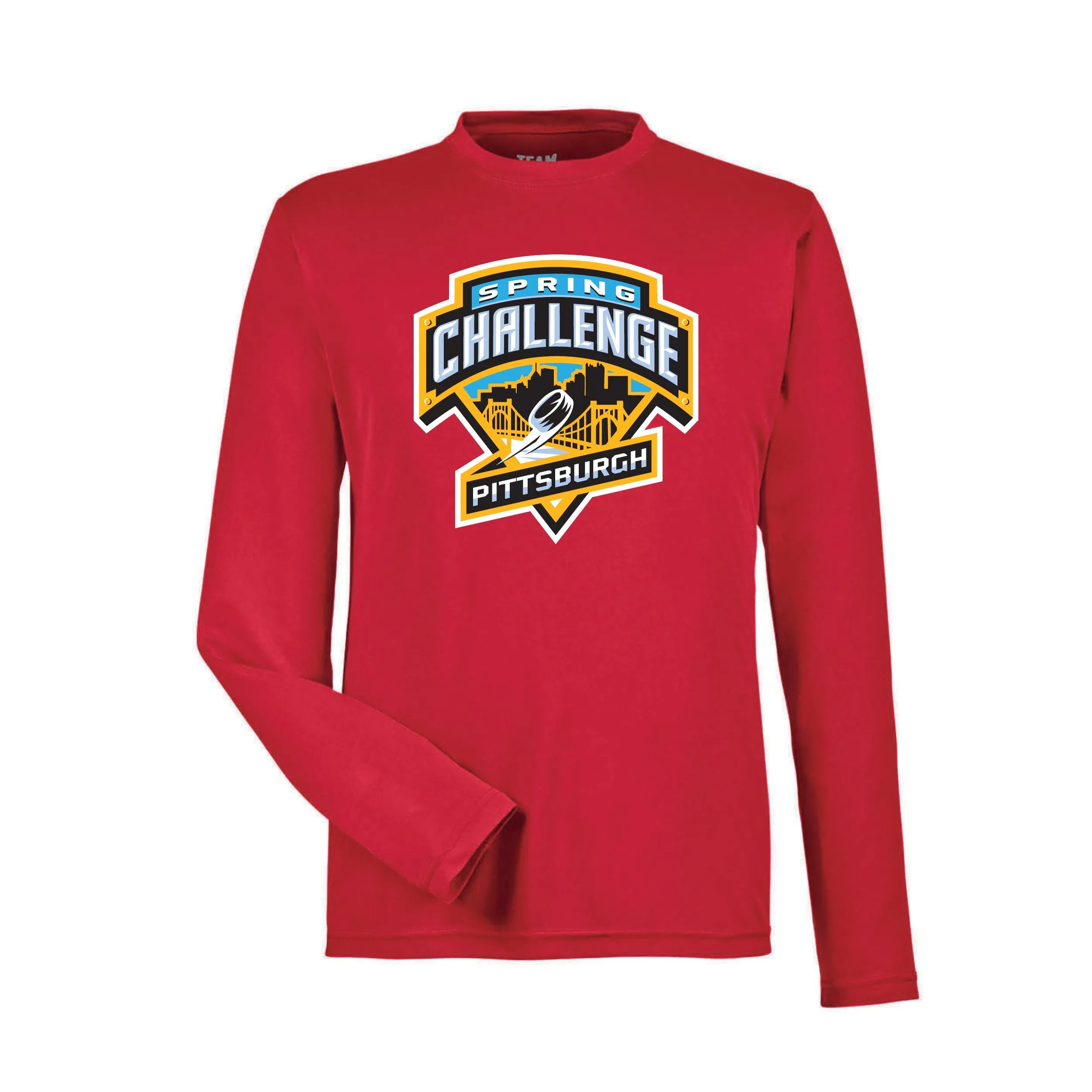 Team 365 Zone Performance Long Sleeve Shirts Pittsburgh Spring Challenge