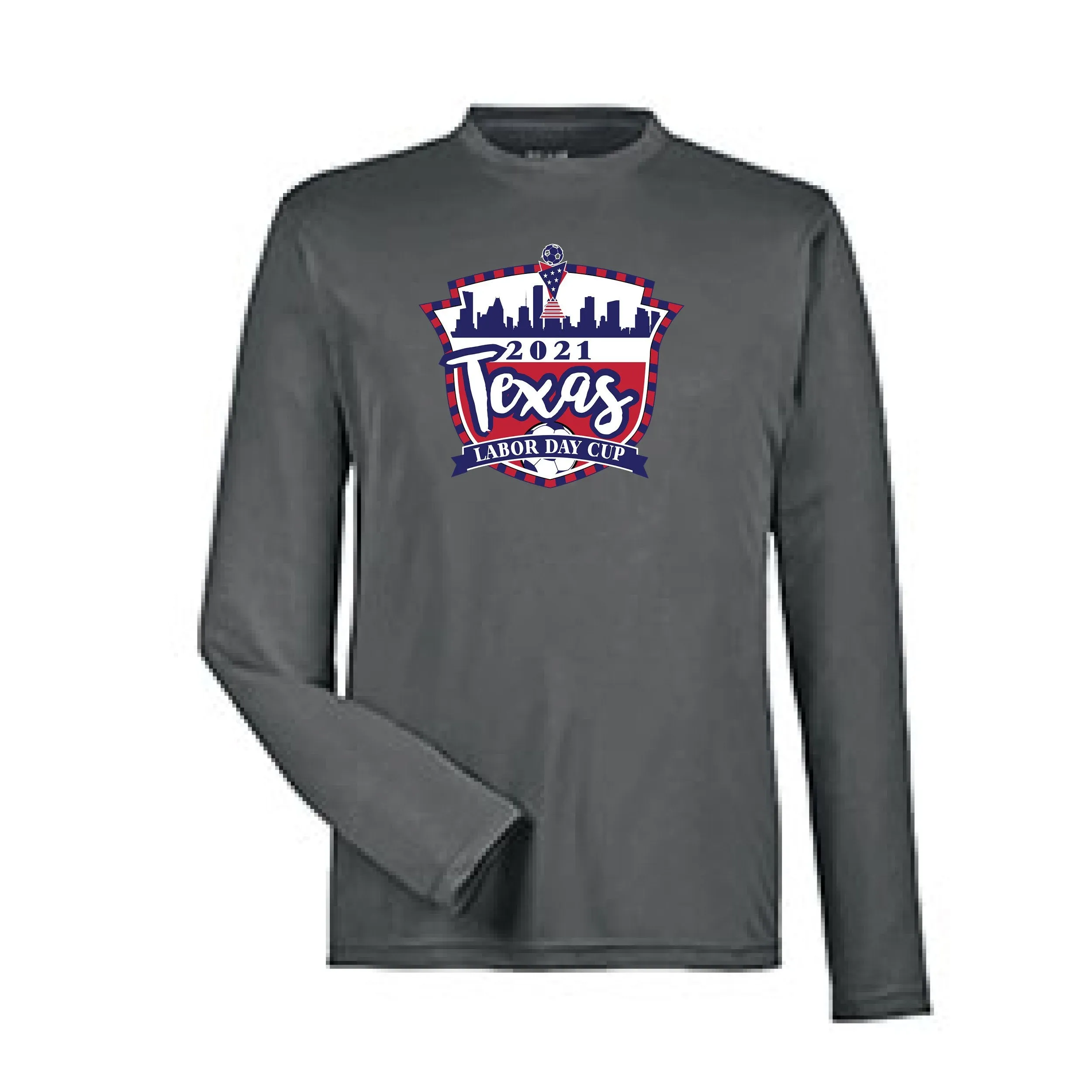 Team 365 Zone Performance Long Sleeve Shirts Texas Labor Day Cup