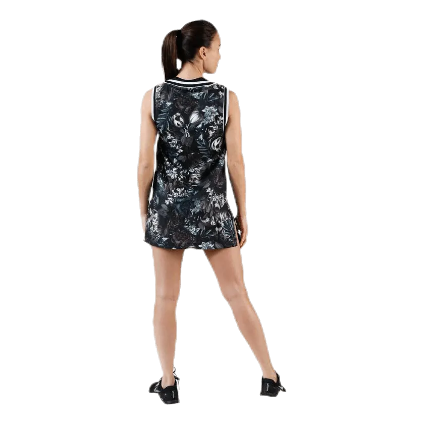 Team Dress Floral Purple/Black