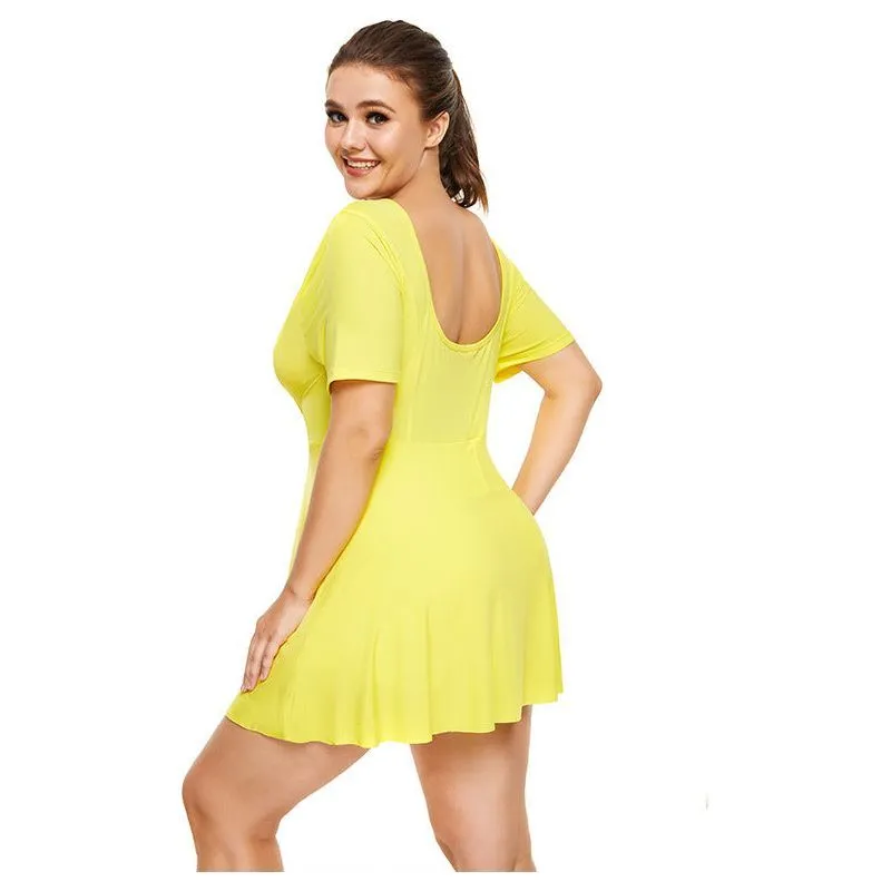 Tennis Dresses With Safety Pants Women Backless Golf Mini Sport Dress