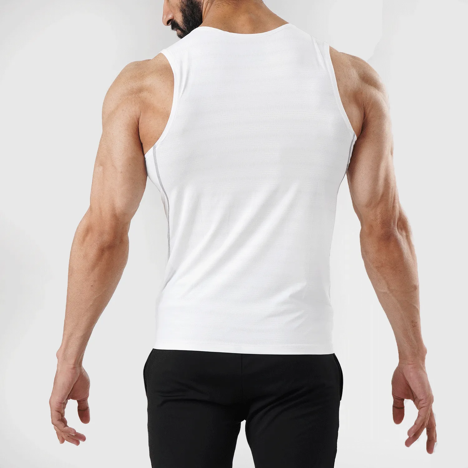 Tf-Premium White Power Compression Tank