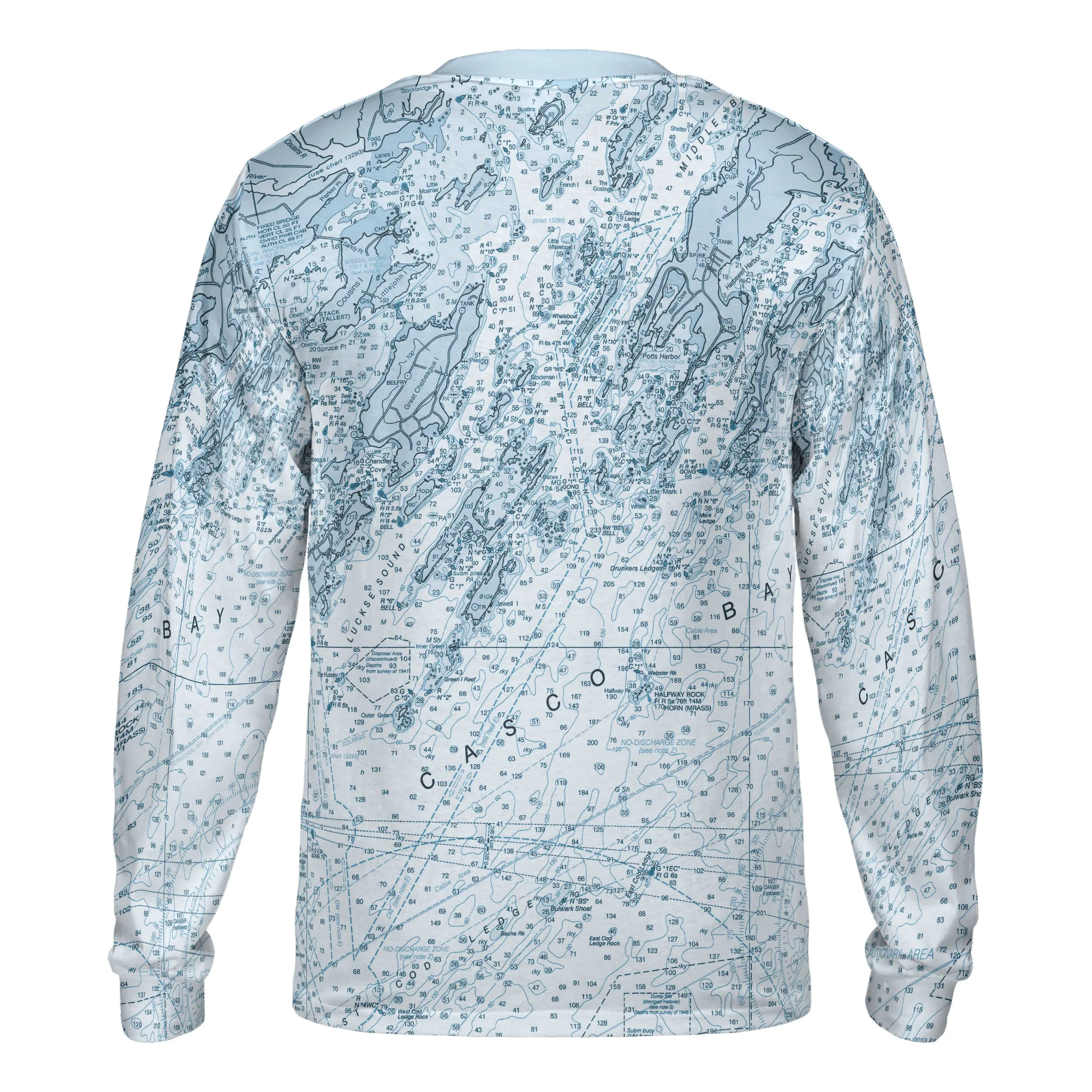 The Casco Bay Blues Long Sleeve Performance Tee