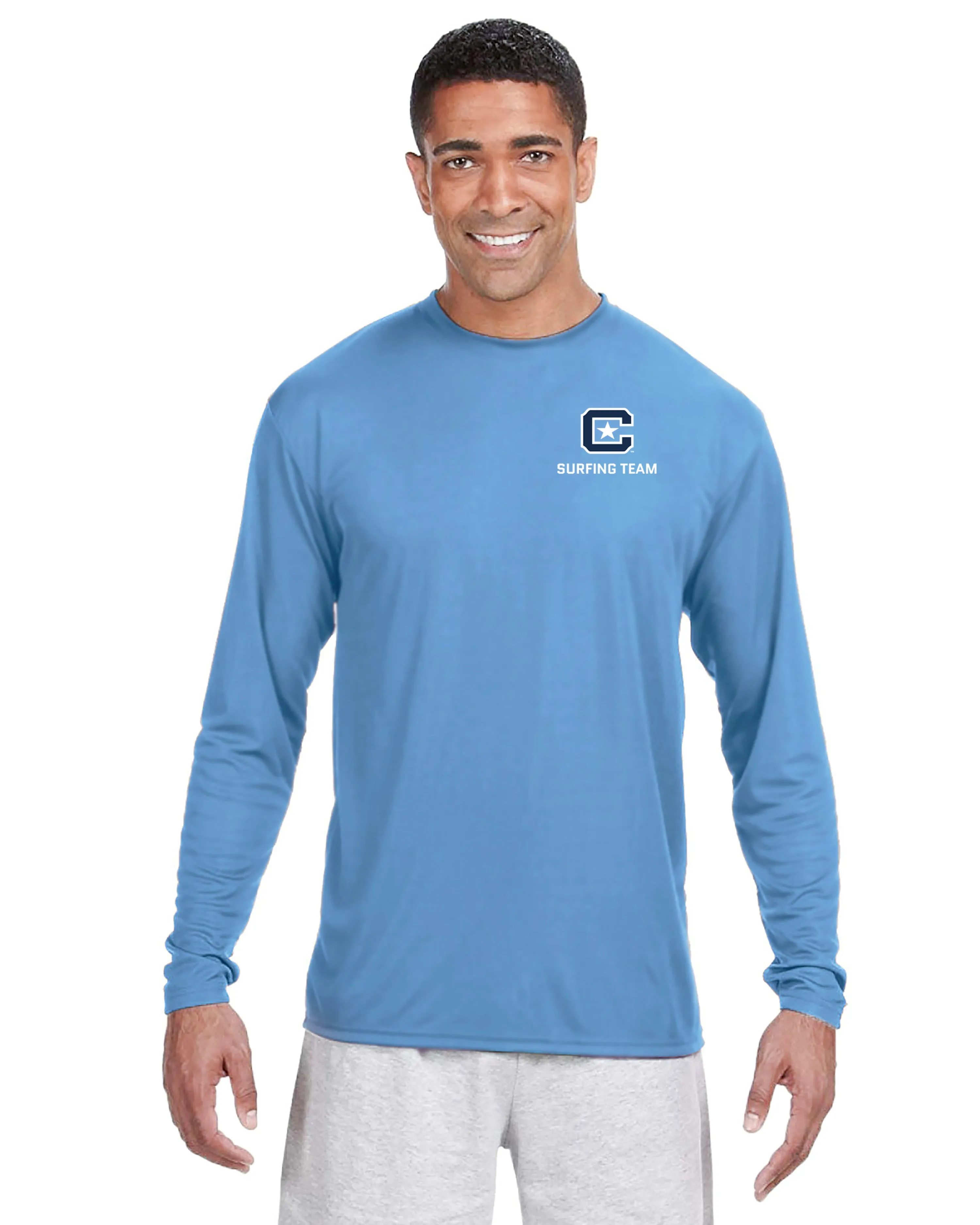 The Citadel, Club Sports - Surfing Team, Performance Long Sleeve Tee Shirt