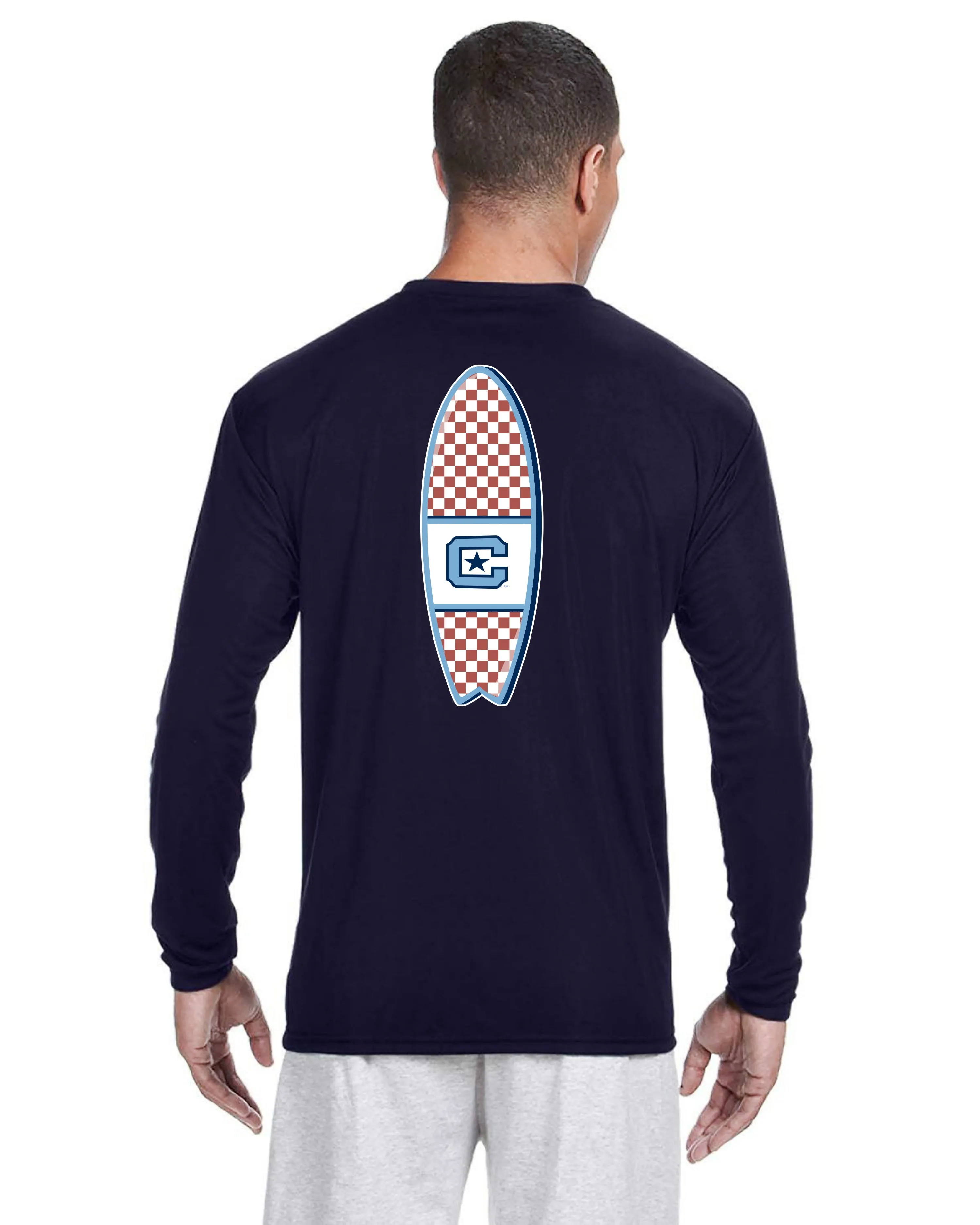 The Citadel, Club Sports - Surfing Team, Performance Long Sleeve Tee Shirt