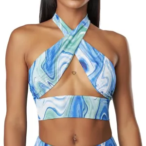 The Kript Liquid Mesh Top