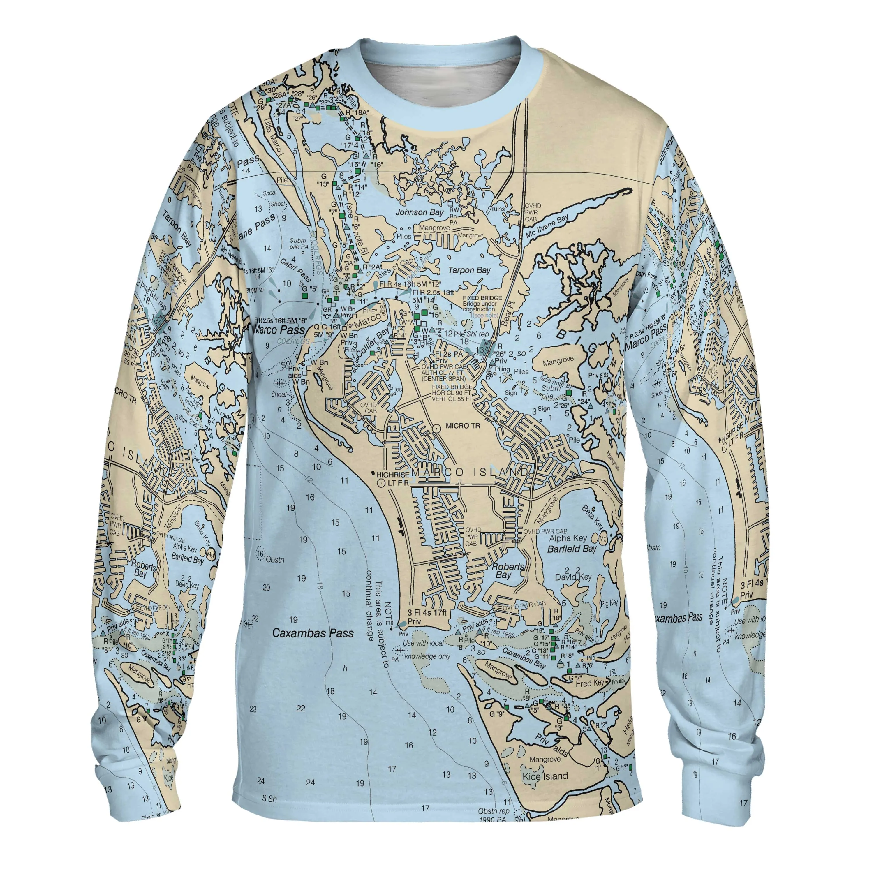 The Marco Island Long Sleeve Performance Tee