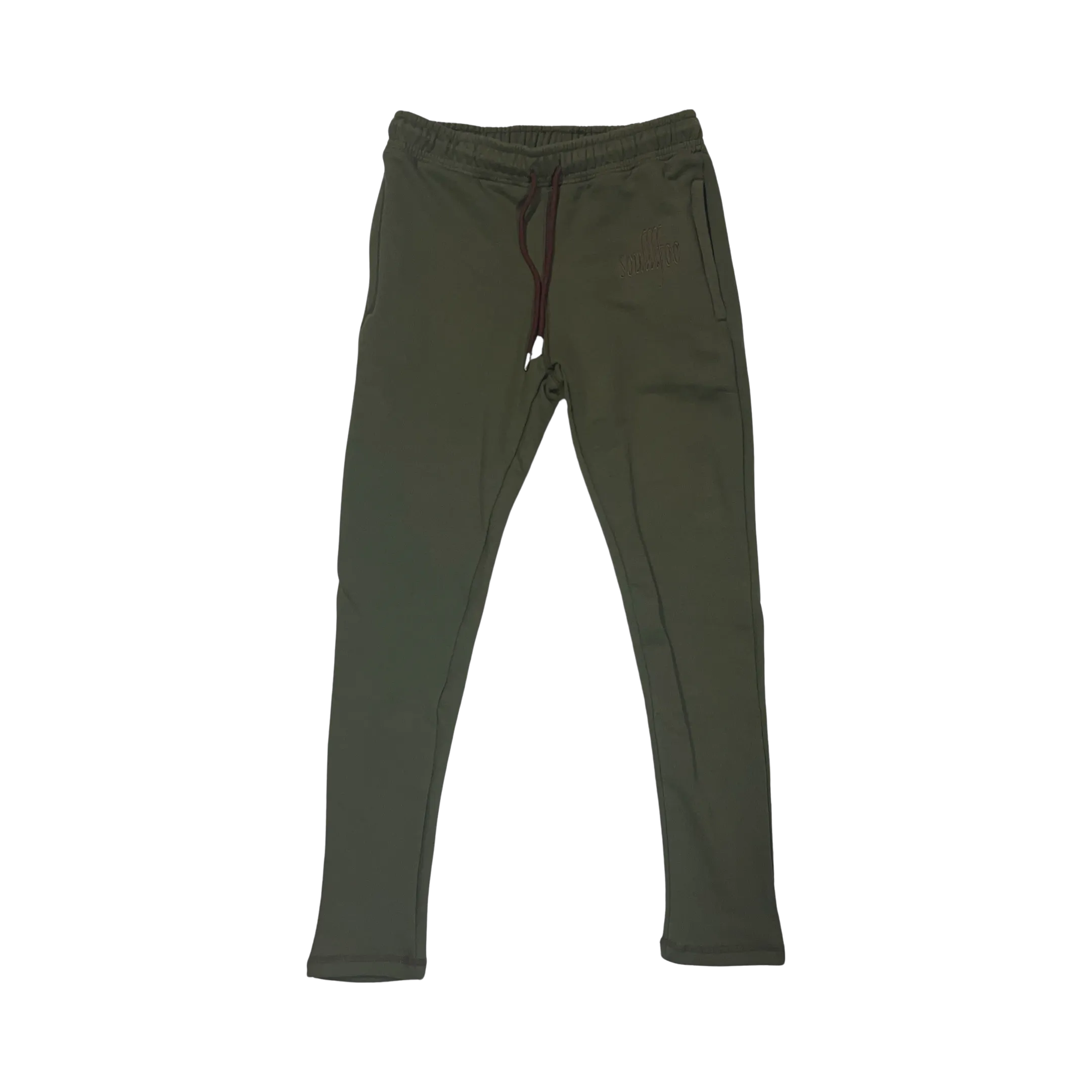 Thrive Pants Army Green & Dark Brown
