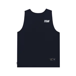Titan Staples Strike Logo Performance Top - Navy