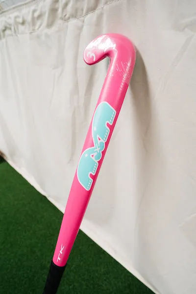 TK 3.6 Control Bow Hockey Stick Pink