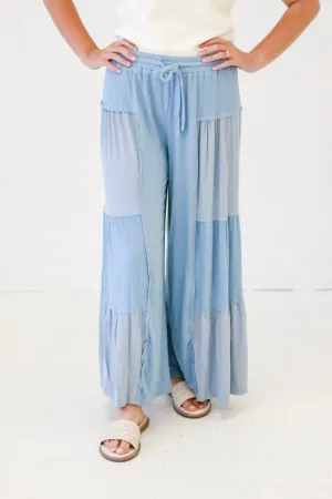 To Better Things Dusty Blue Pants