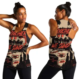 Together We Stand African American Women Racerback Tank Important Milestones History Vintage DT03