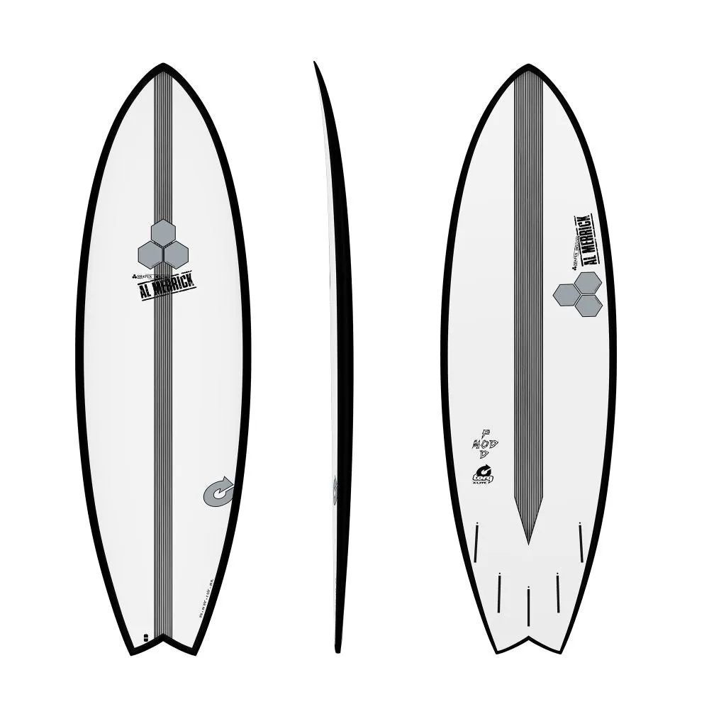 TORQ AL MERRICK X-LITE POD MOD 5'10 BLACK