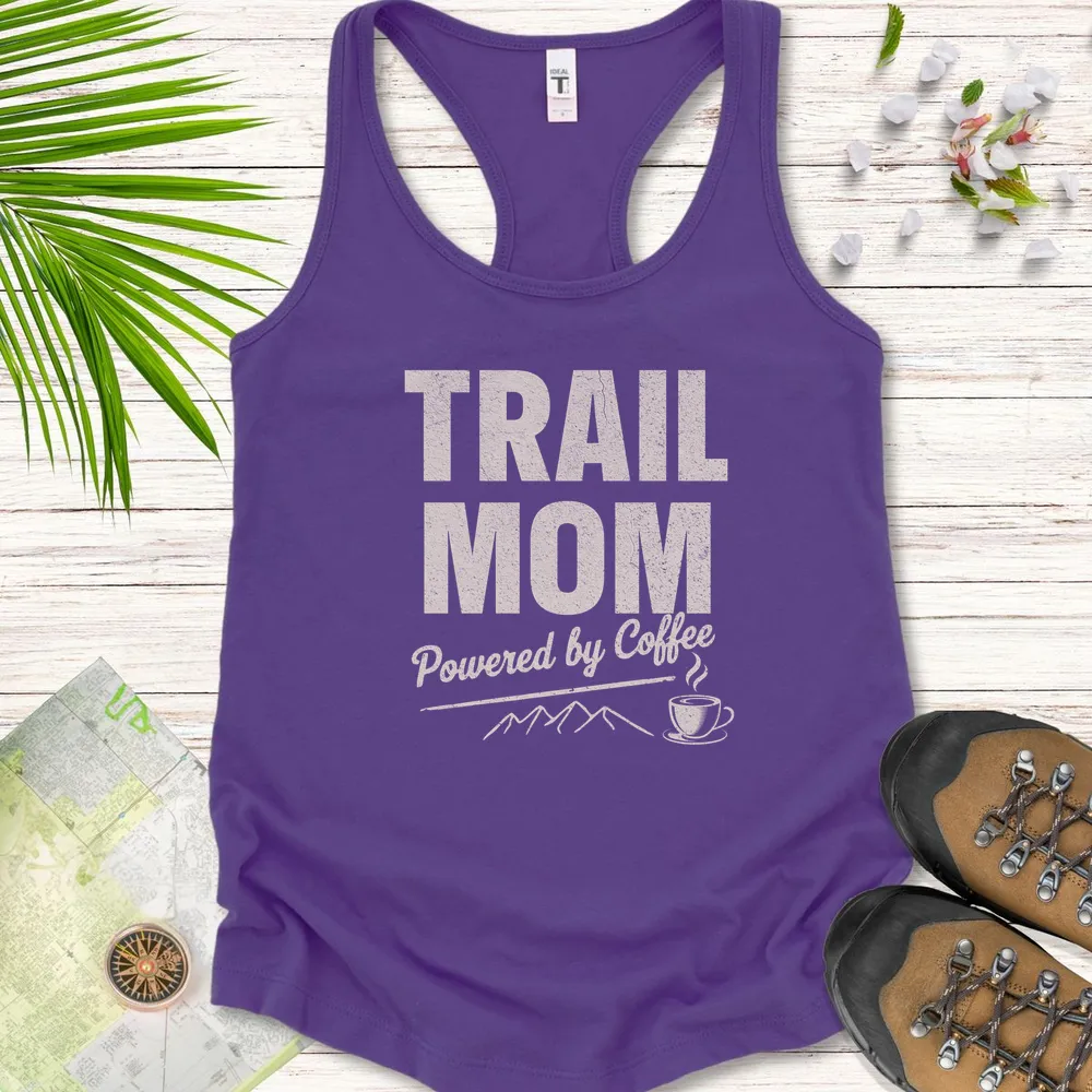 Trail Mom Powered By Coffee Women's Tank Top